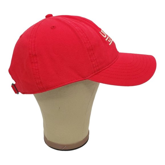 Captivating Utah Utes Adjustable Tuck Strap Cap Trucker Baseball Hat Embroidered - Picture 7 of 12